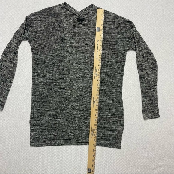 Talbots Cardigan Sweater Cotton Black White Gray Women’s Size XS Extra Small - Picture 9 of 13